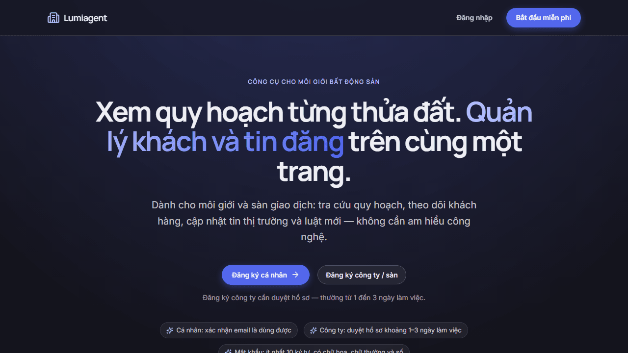 Giao diện LumiAgent